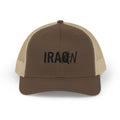 Iraq Distressed Logo Trucker Cap