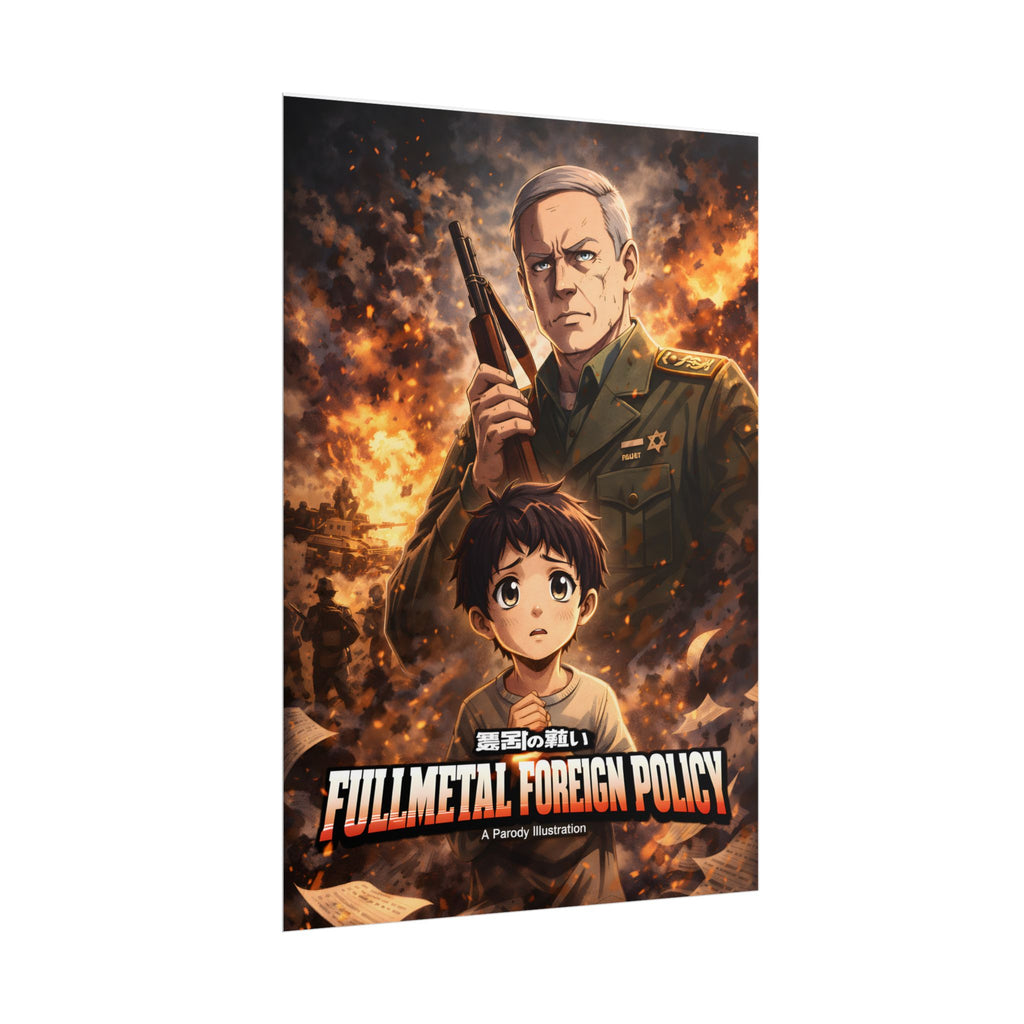 Fullmetal Foreign Policy Poster