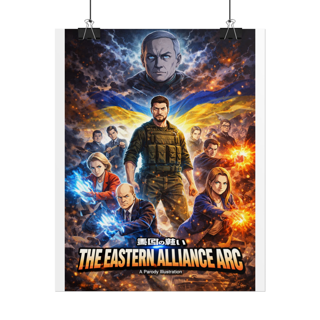 Ukraine War Anime Poster