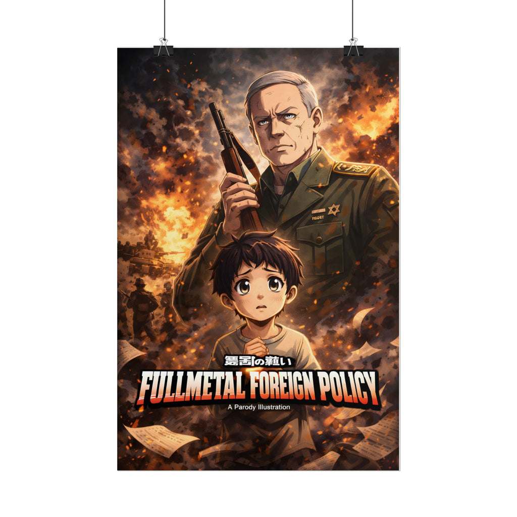 Fullmetal Foreign Policy Poster