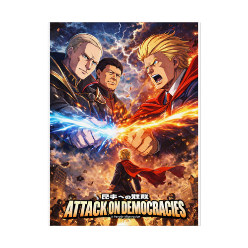 "Attack On Democracies" Poster