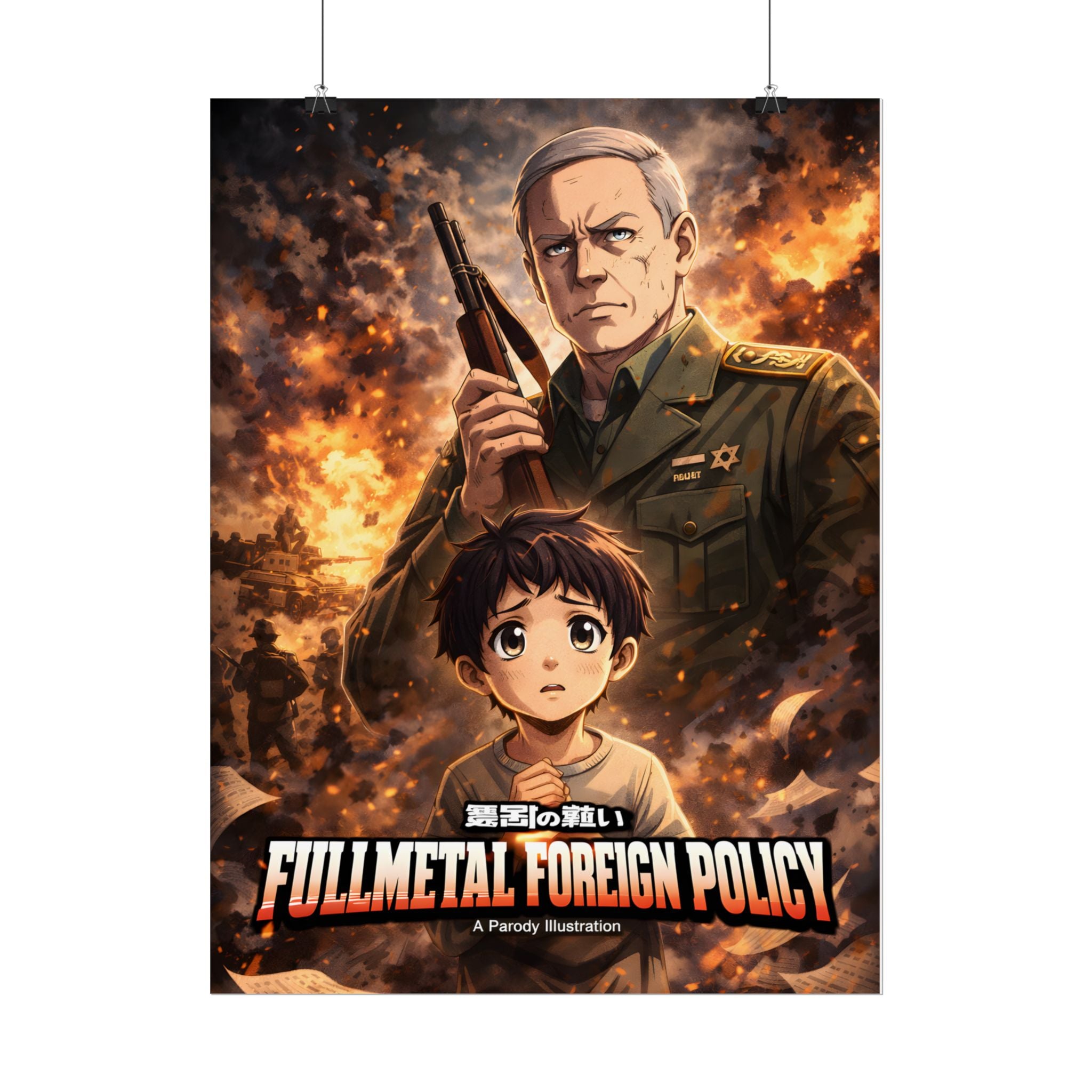 Fullmetal Foreign Policy Poster
