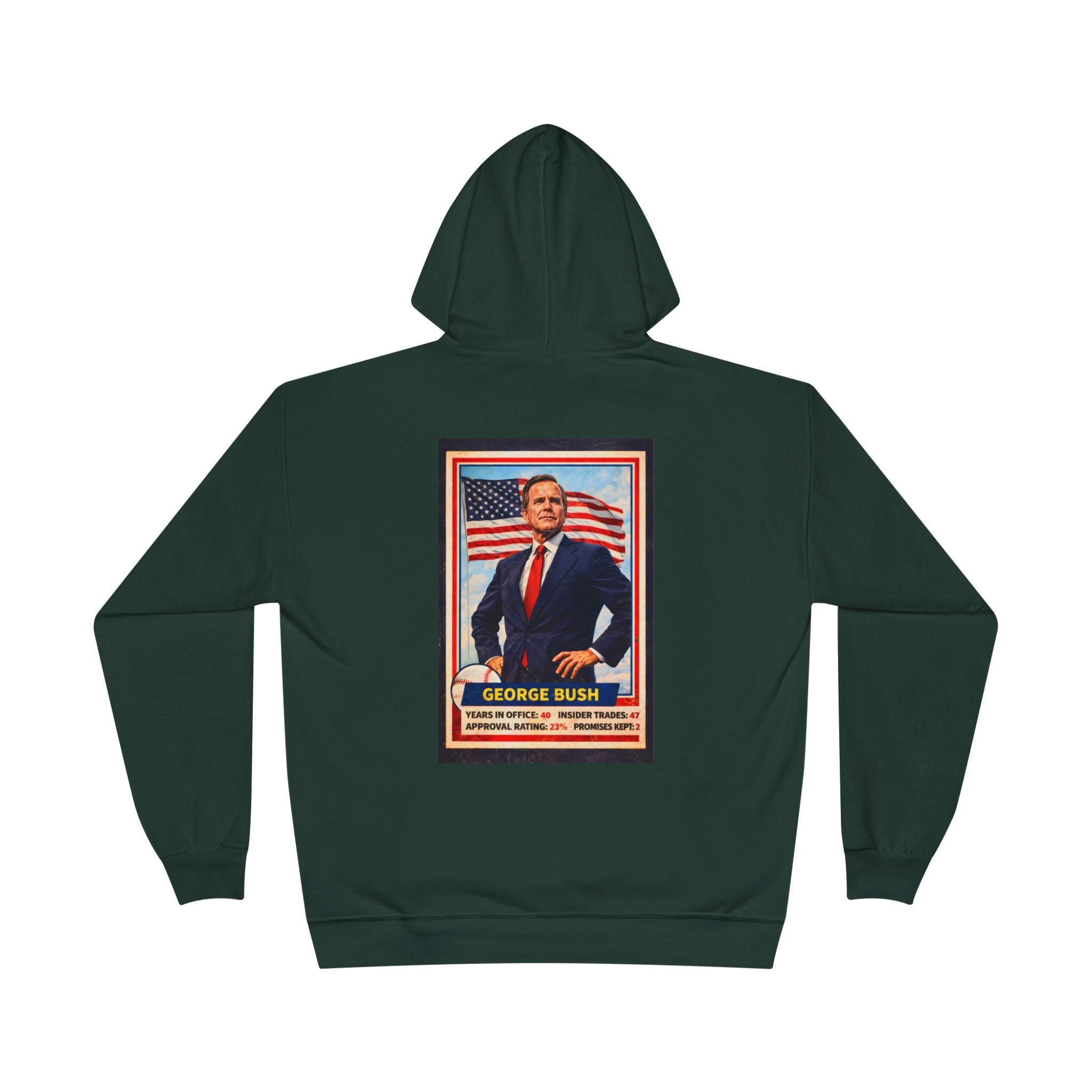 George Bush Presidential Poster Hoodie