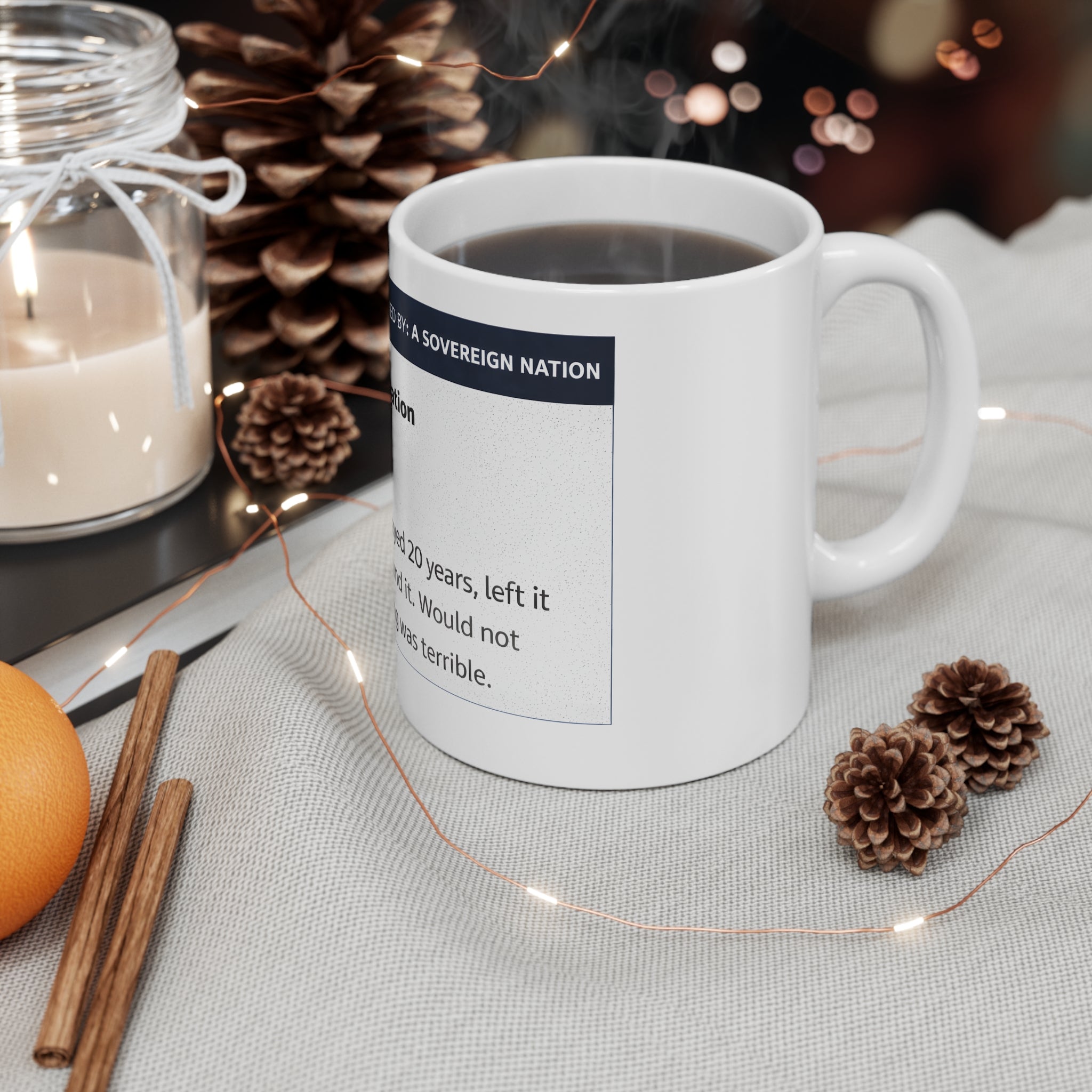 U.S Yelp Review Mug