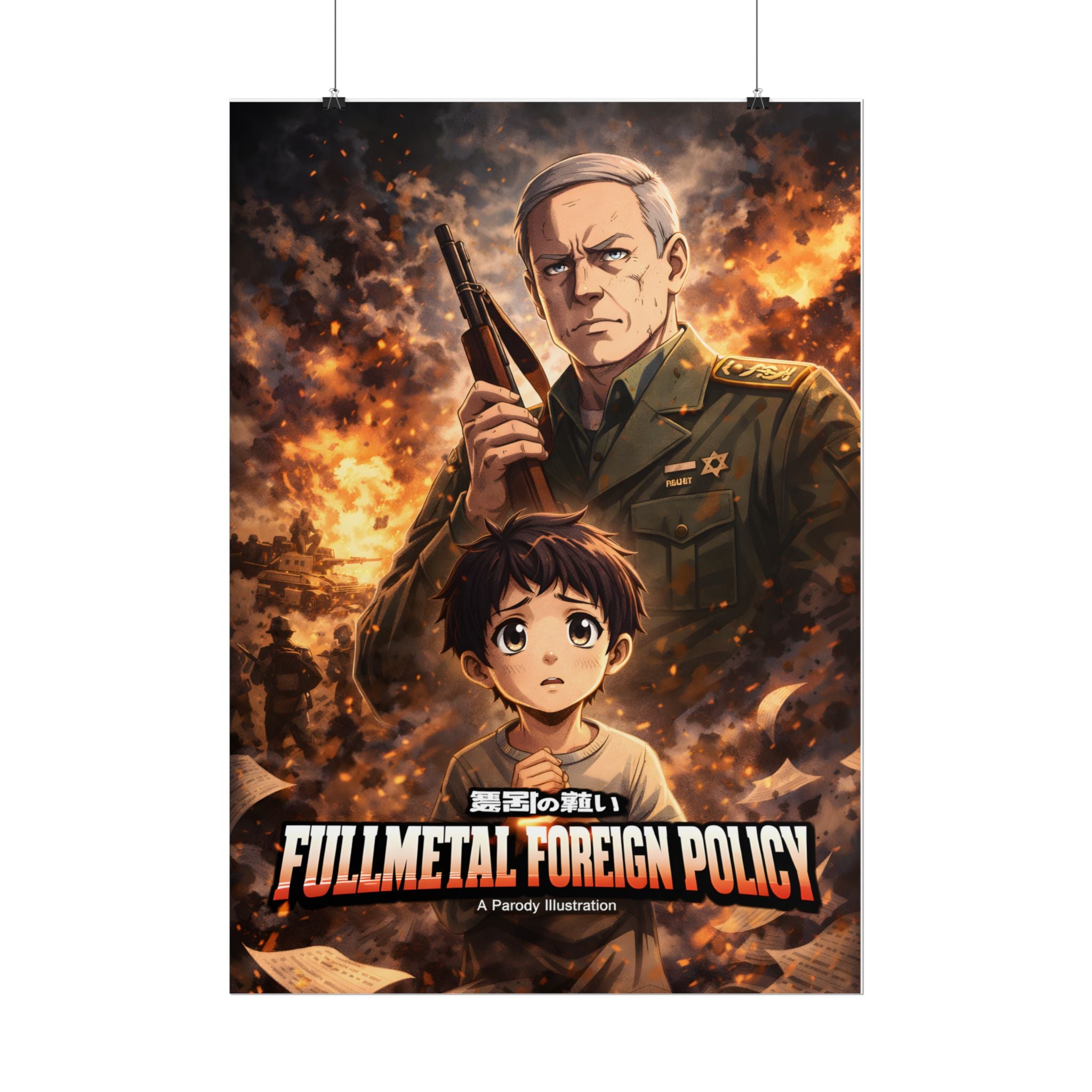 Fullmetal Foreign Policy Poster
