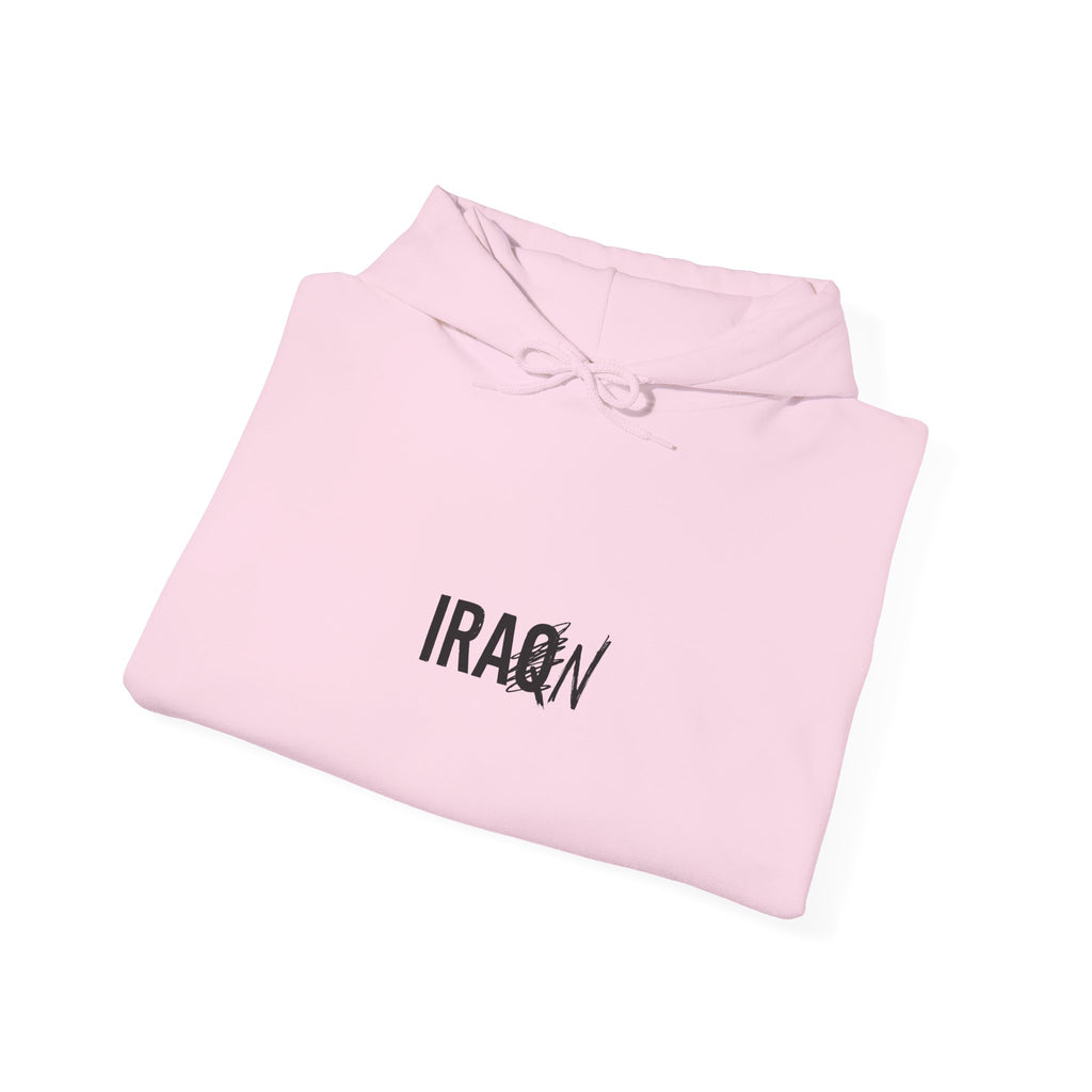 IRAQ-N hoodie with Bush/Trump on back