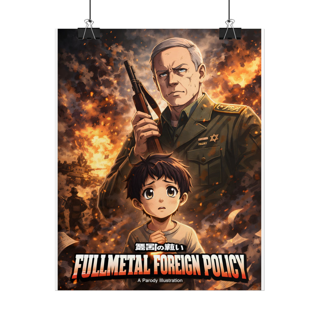 Fullmetal Foreign Policy Poster