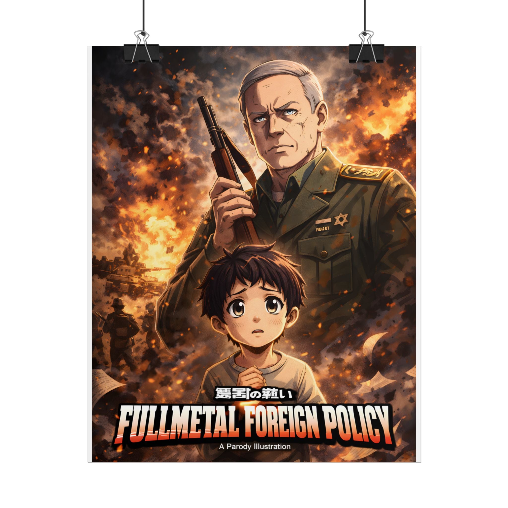 Fullmetal Foreign Policy Poster