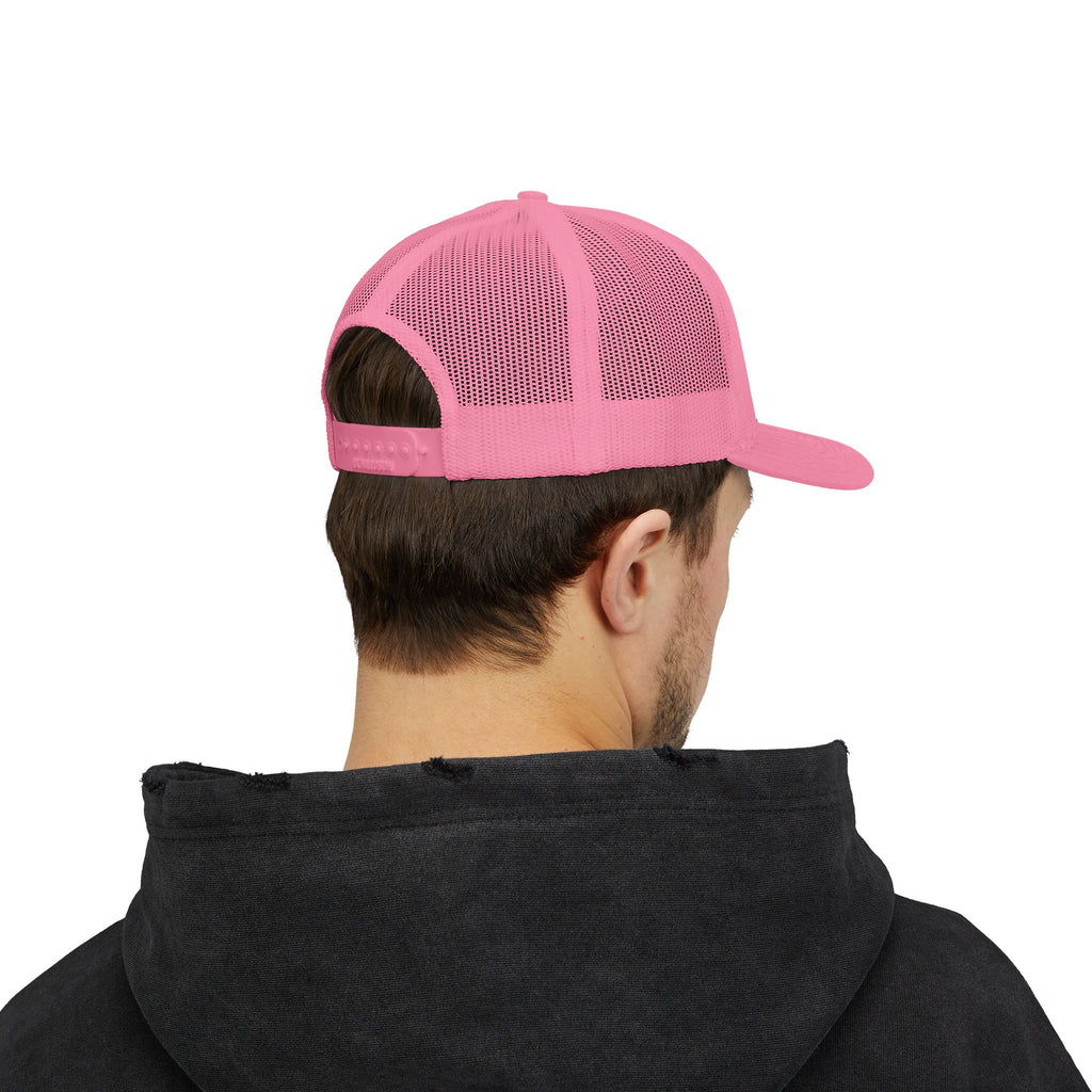 Iraq Distressed Logo Trucker Cap