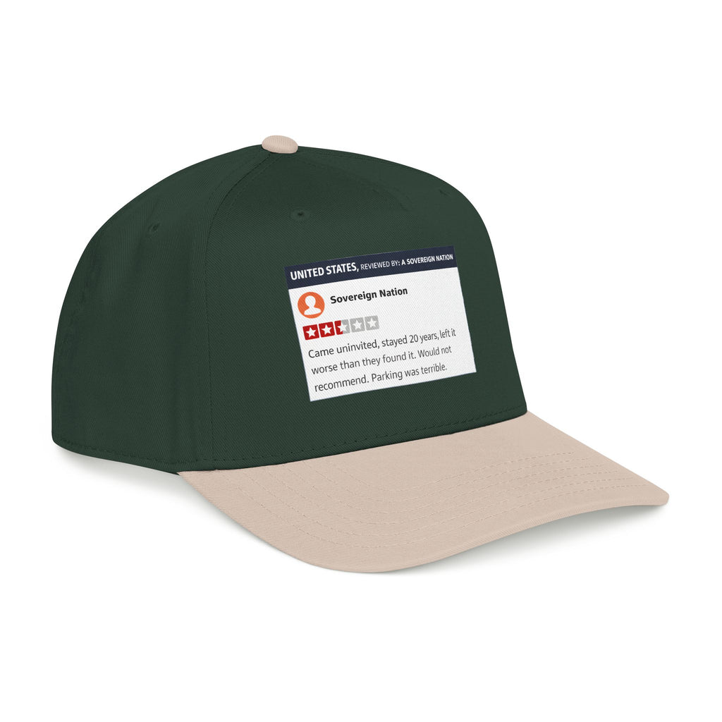 U.S Yelp Review Graphic Hat
