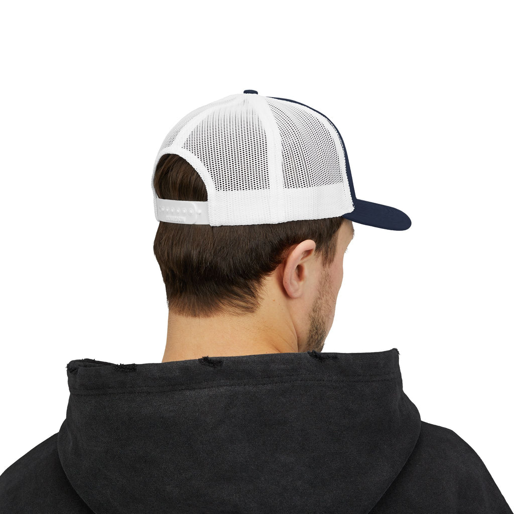 Iraq Distressed Logo Trucker Cap