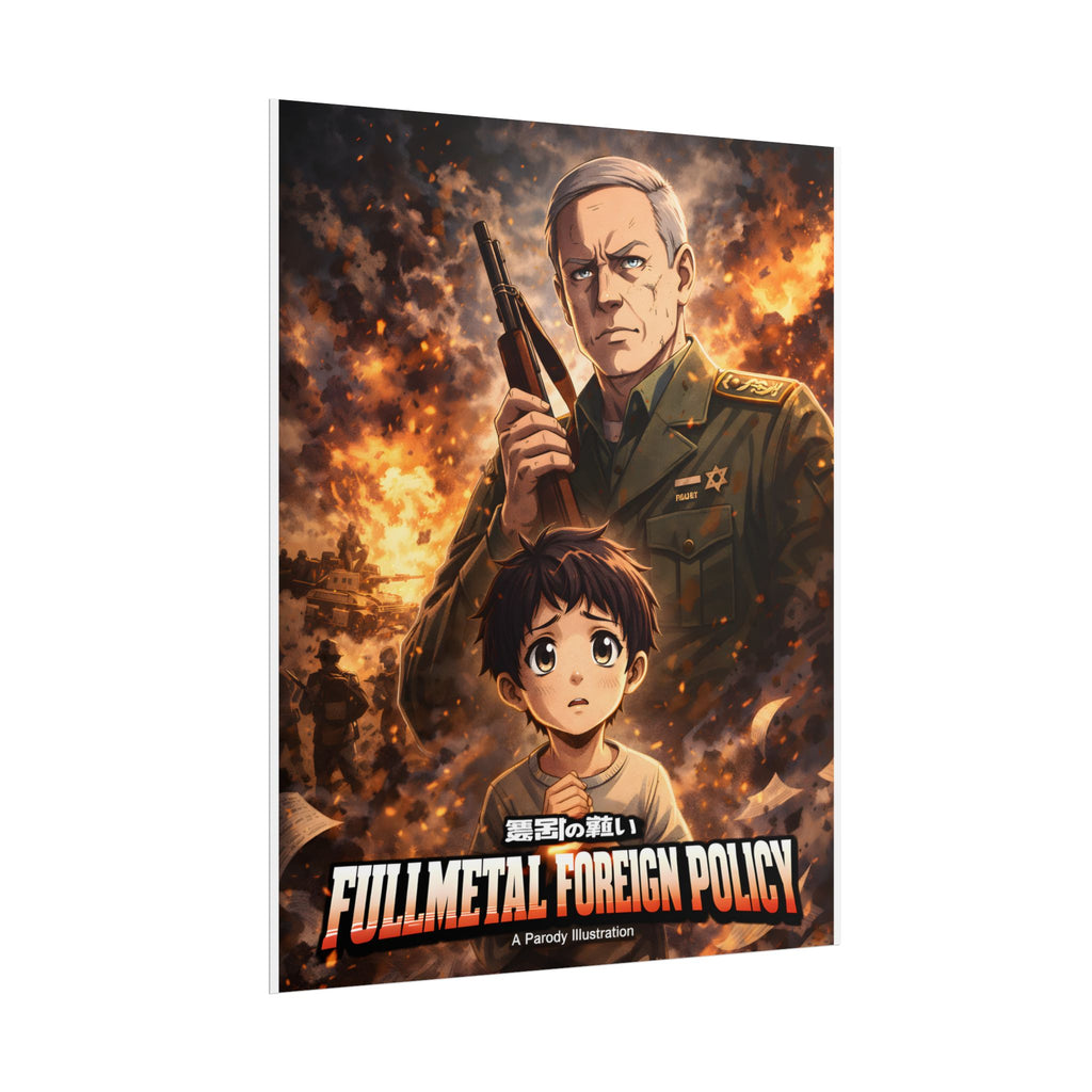 Fullmetal Foreign Policy Poster