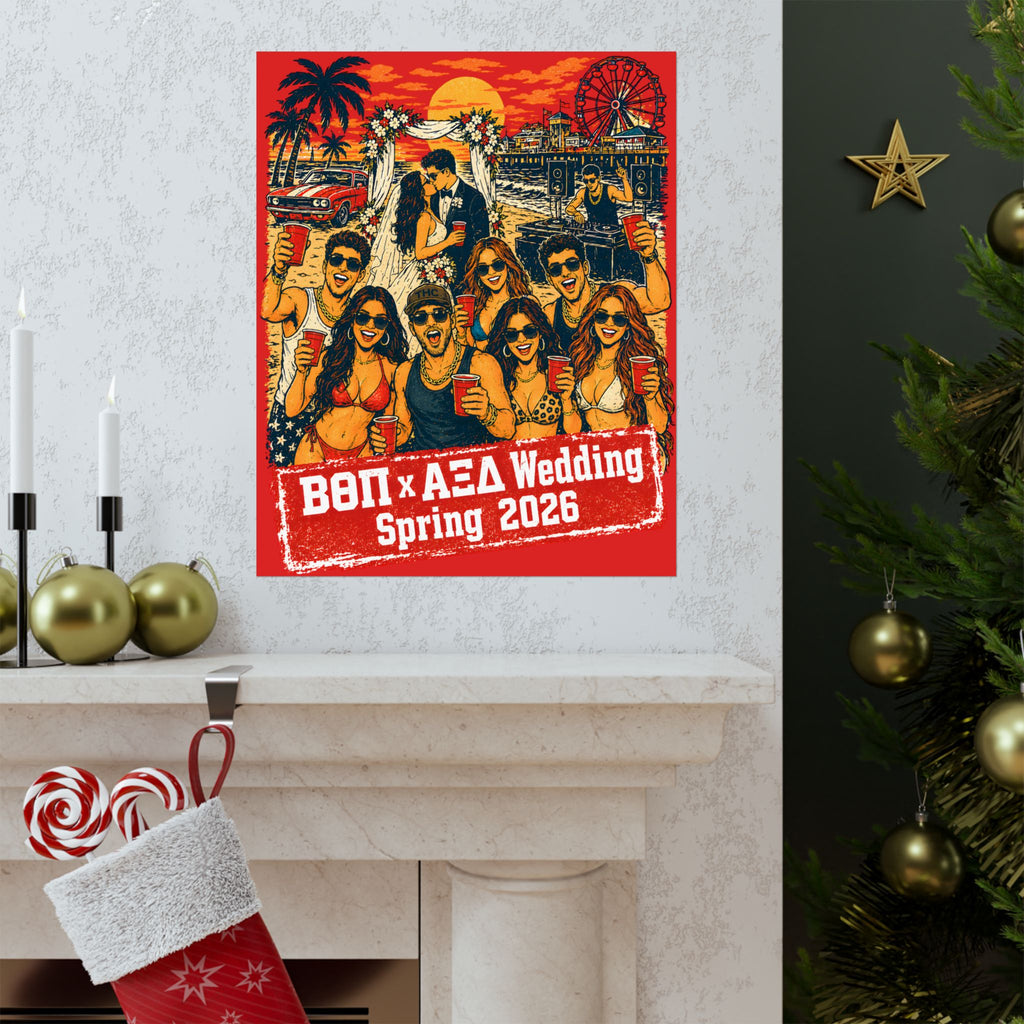 Beta X AXiD Wedding Poster