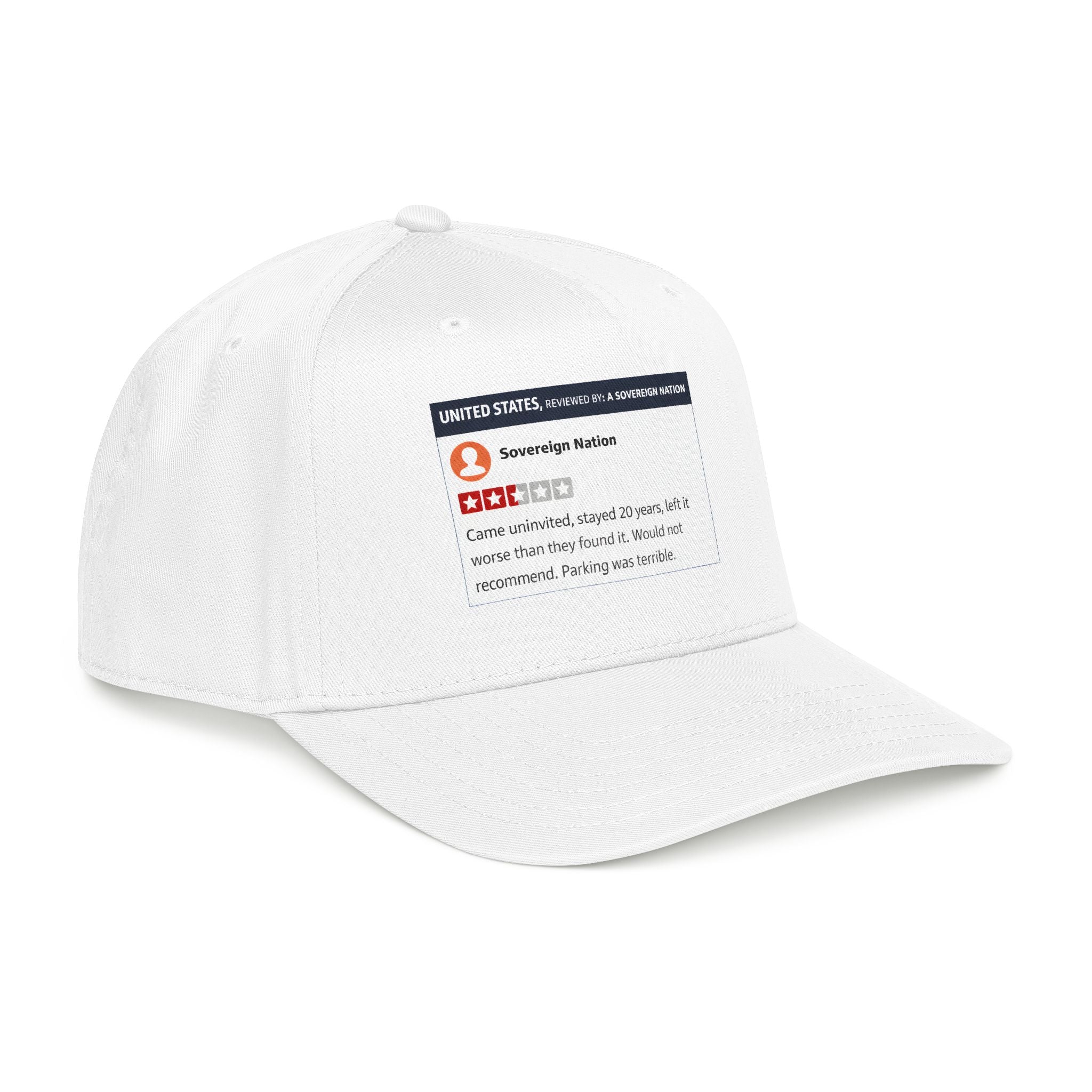 U.S Yelp Review Graphic Hat