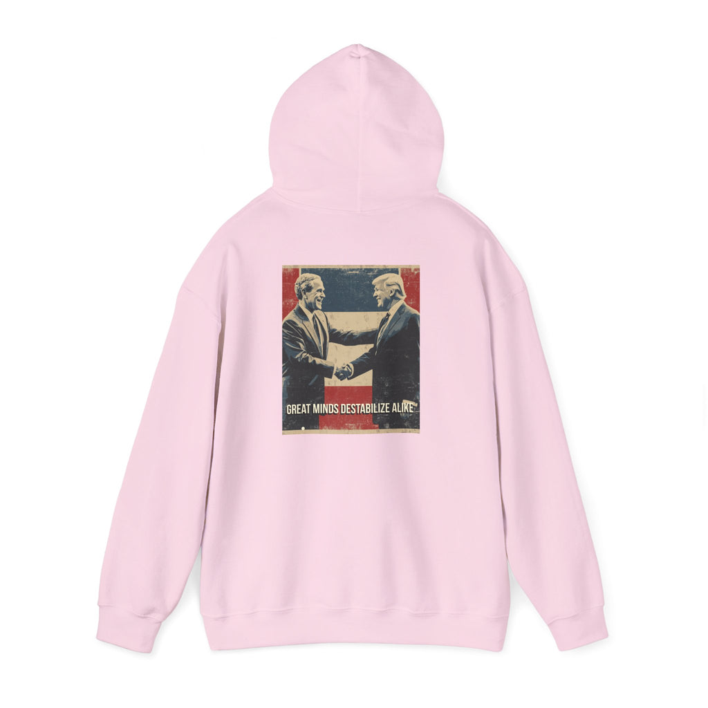 IRAQ-N hoodie with Bush/Trump on back