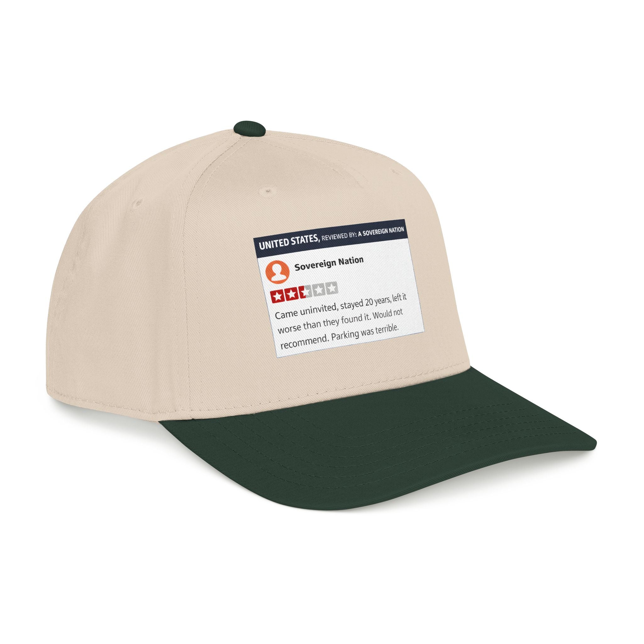 U.S Yelp Review Graphic Hat