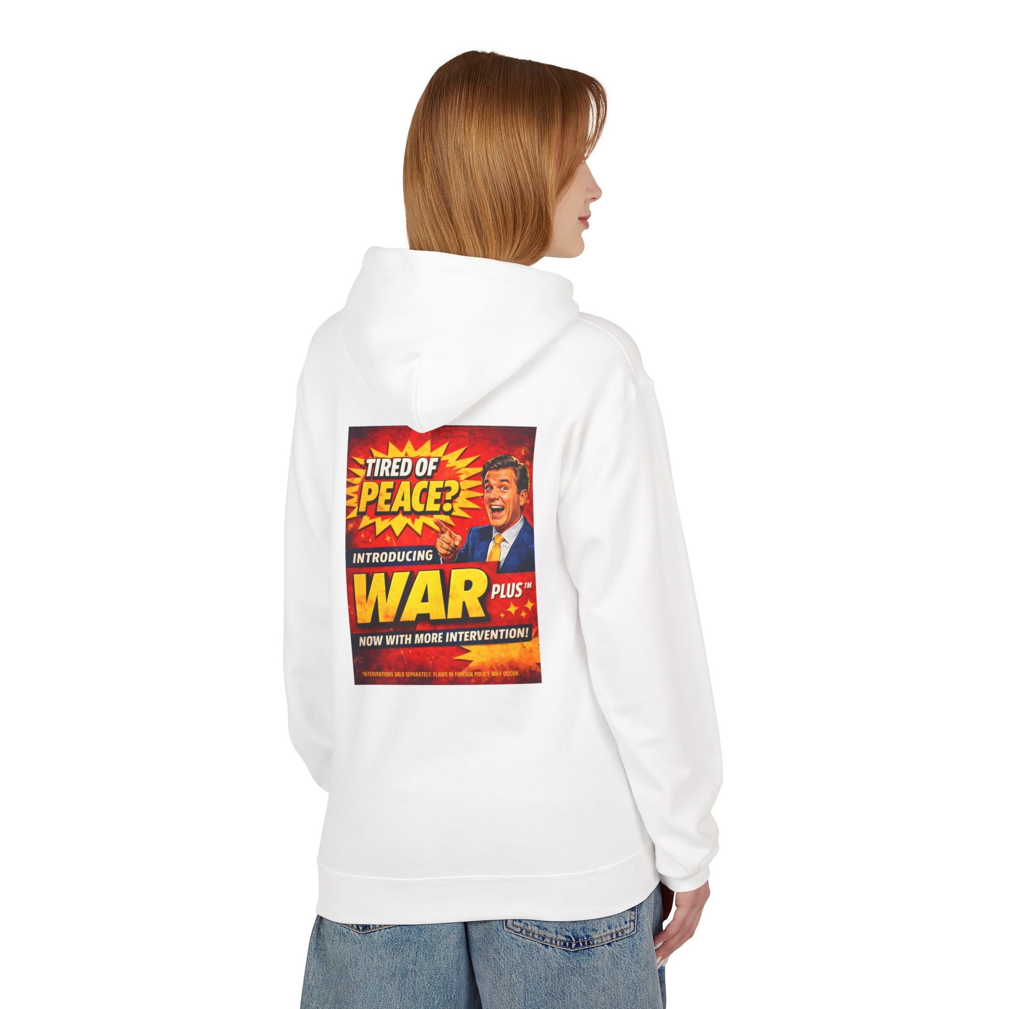 War Plus Vintage Propaganda Hoodie