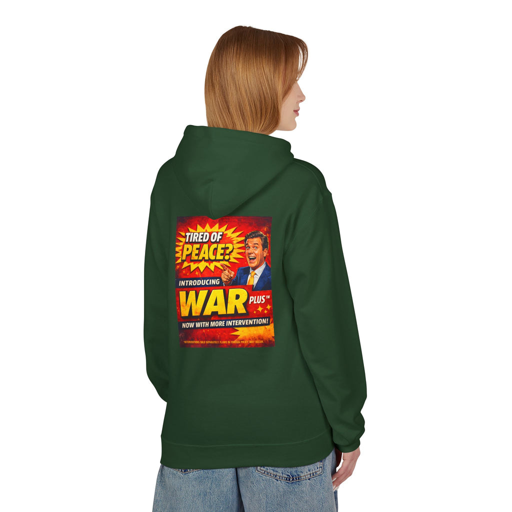 War Plus Vintage Propaganda Hoodie