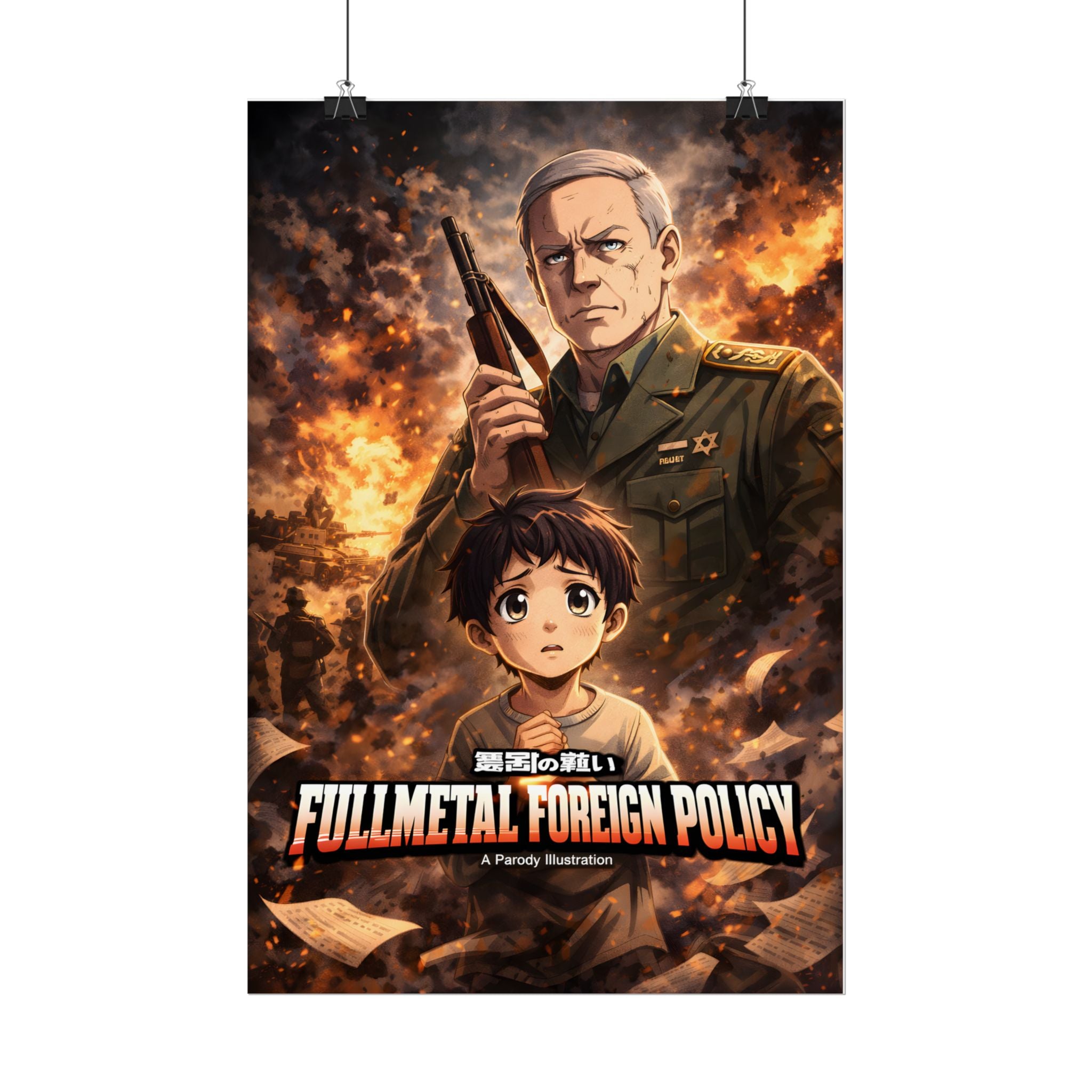 Fullmetal Foreign Policy Poster