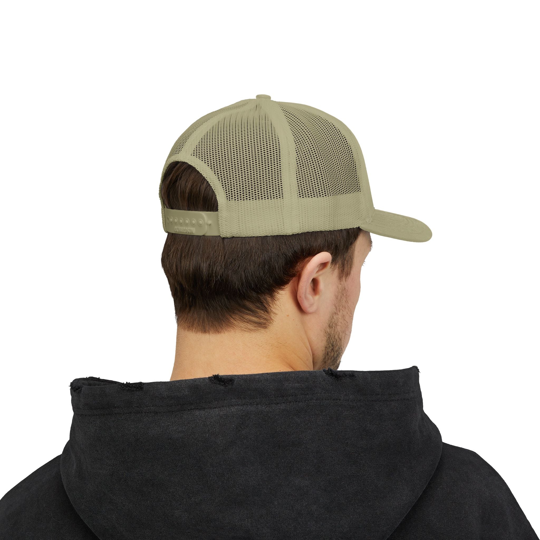 Iraq Distressed Logo Trucker Cap