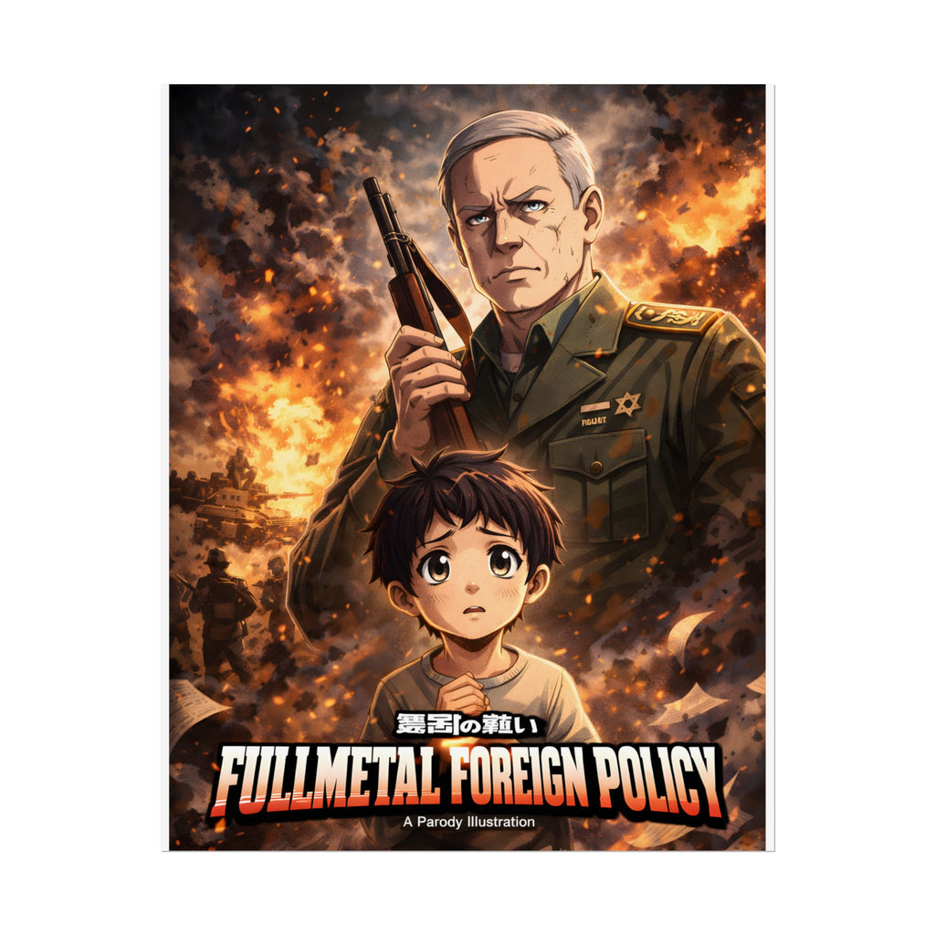 Fullmetal Foreign Policy Poster