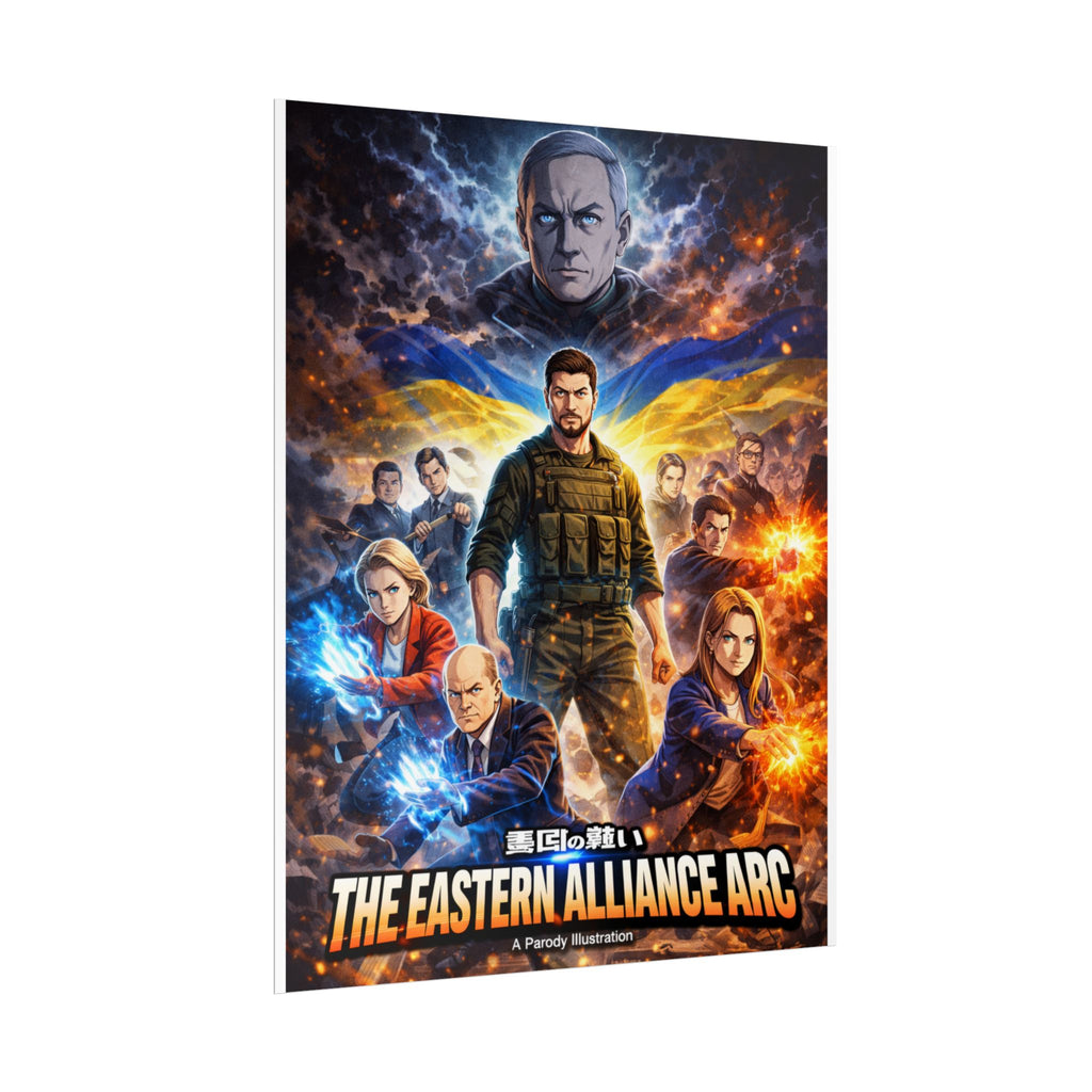 Ukraine War Anime Poster