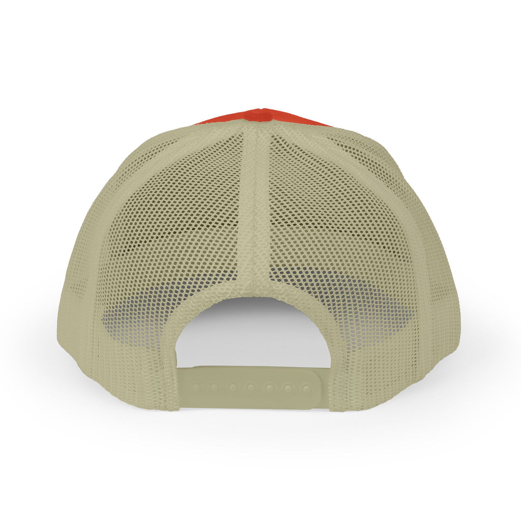 Iraq Distressed Logo Trucker Cap