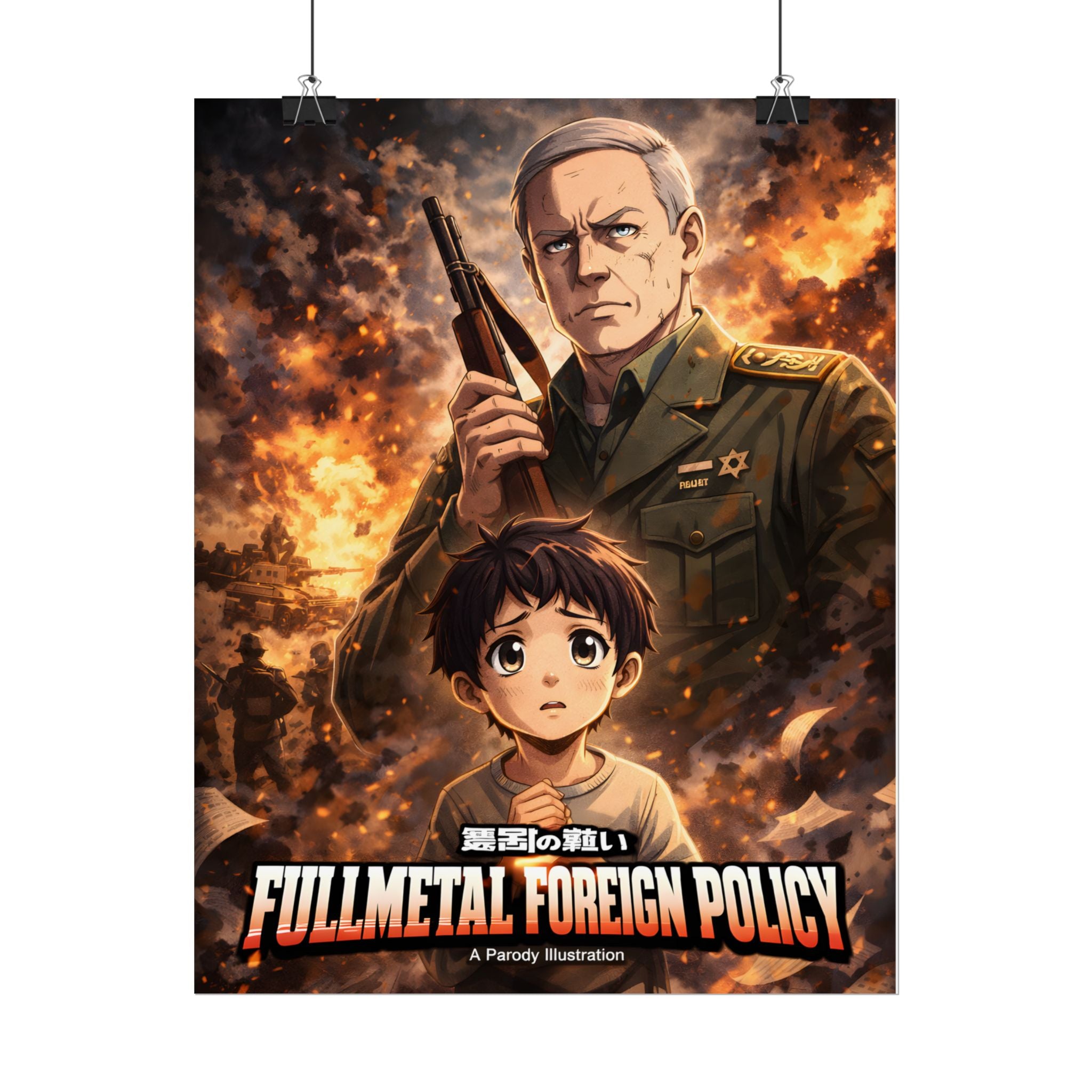 Fullmetal Foreign Policy Poster