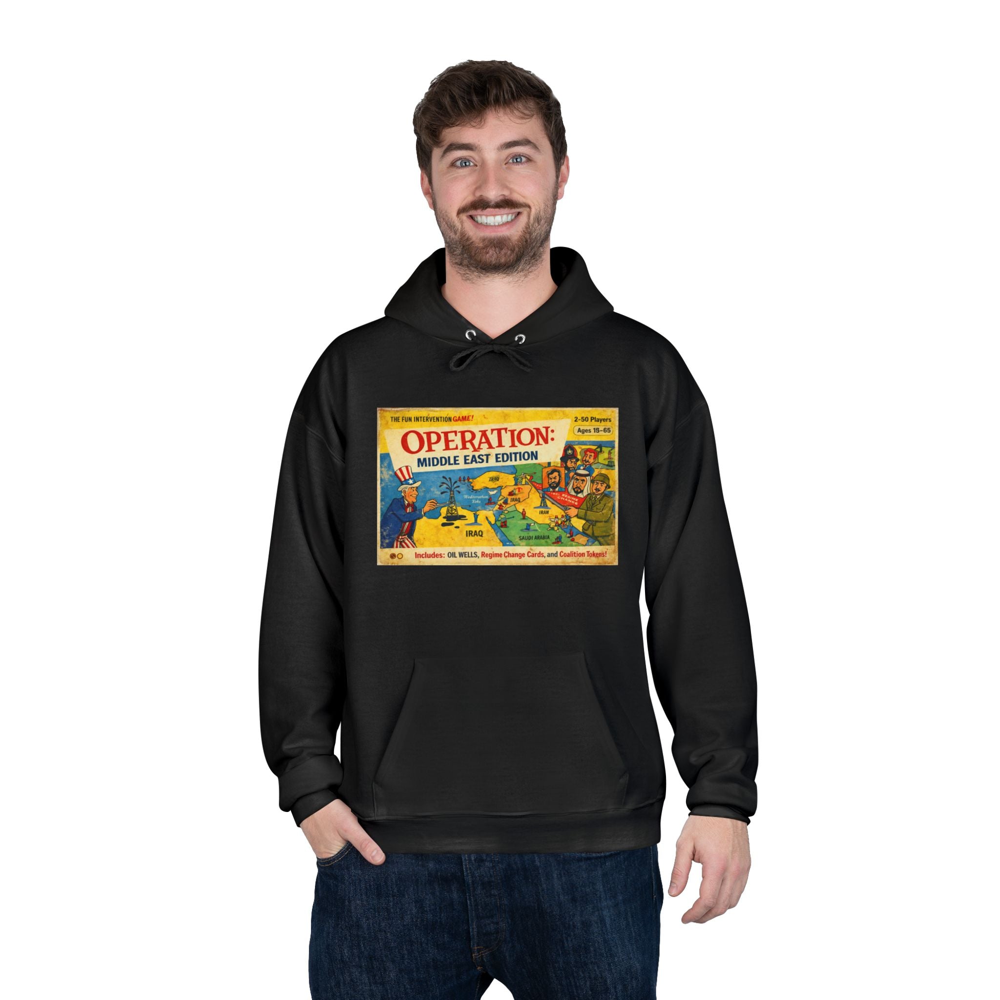 Operation Board Game Vintage Art Hoodie