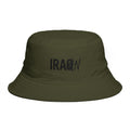 Iraq Distressed Logo Bucket Hat
