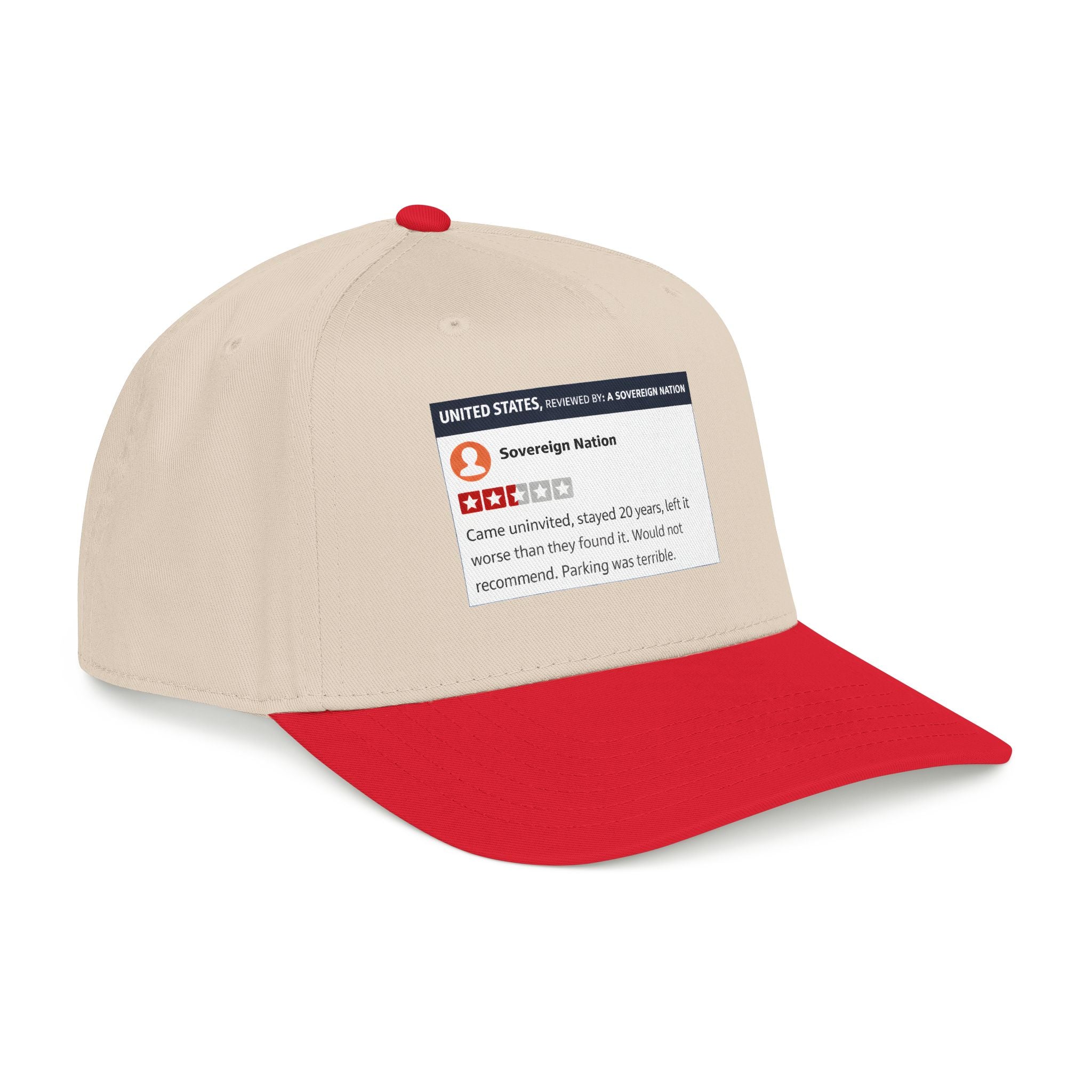 U.S Yelp Review Graphic Hat