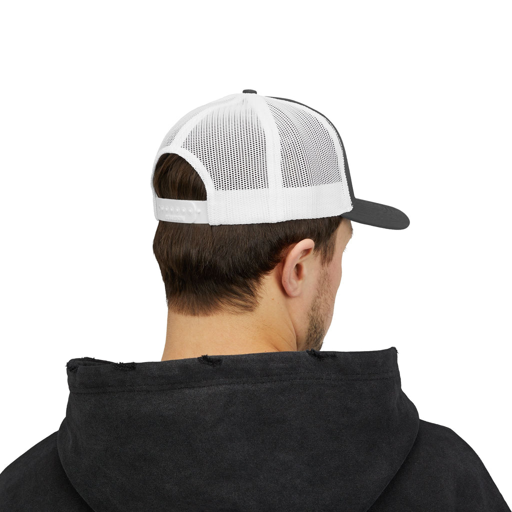 Iraq Distressed Logo Trucker Cap