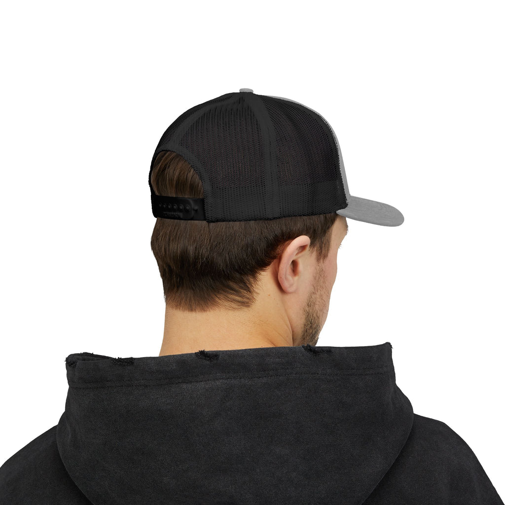 Iraq Distressed Logo Trucker Cap