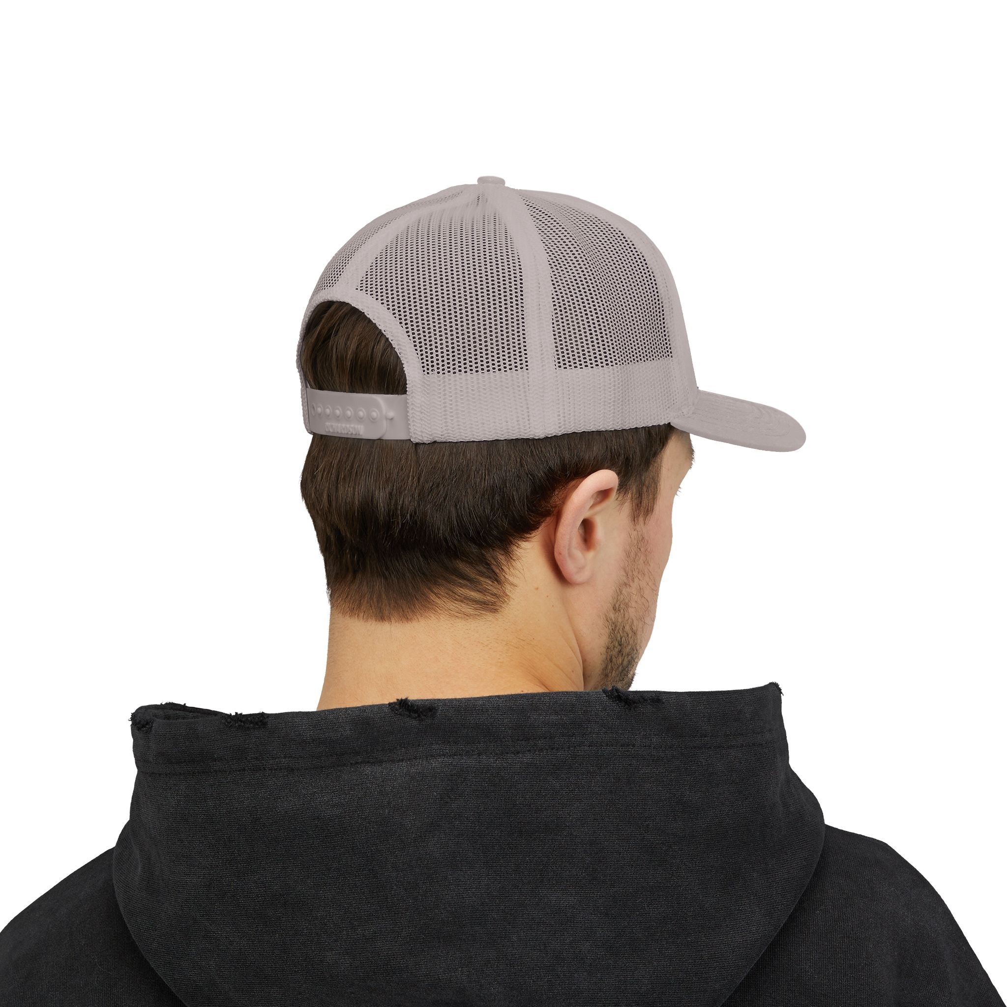 Iraq Distressed Logo Trucker Cap
