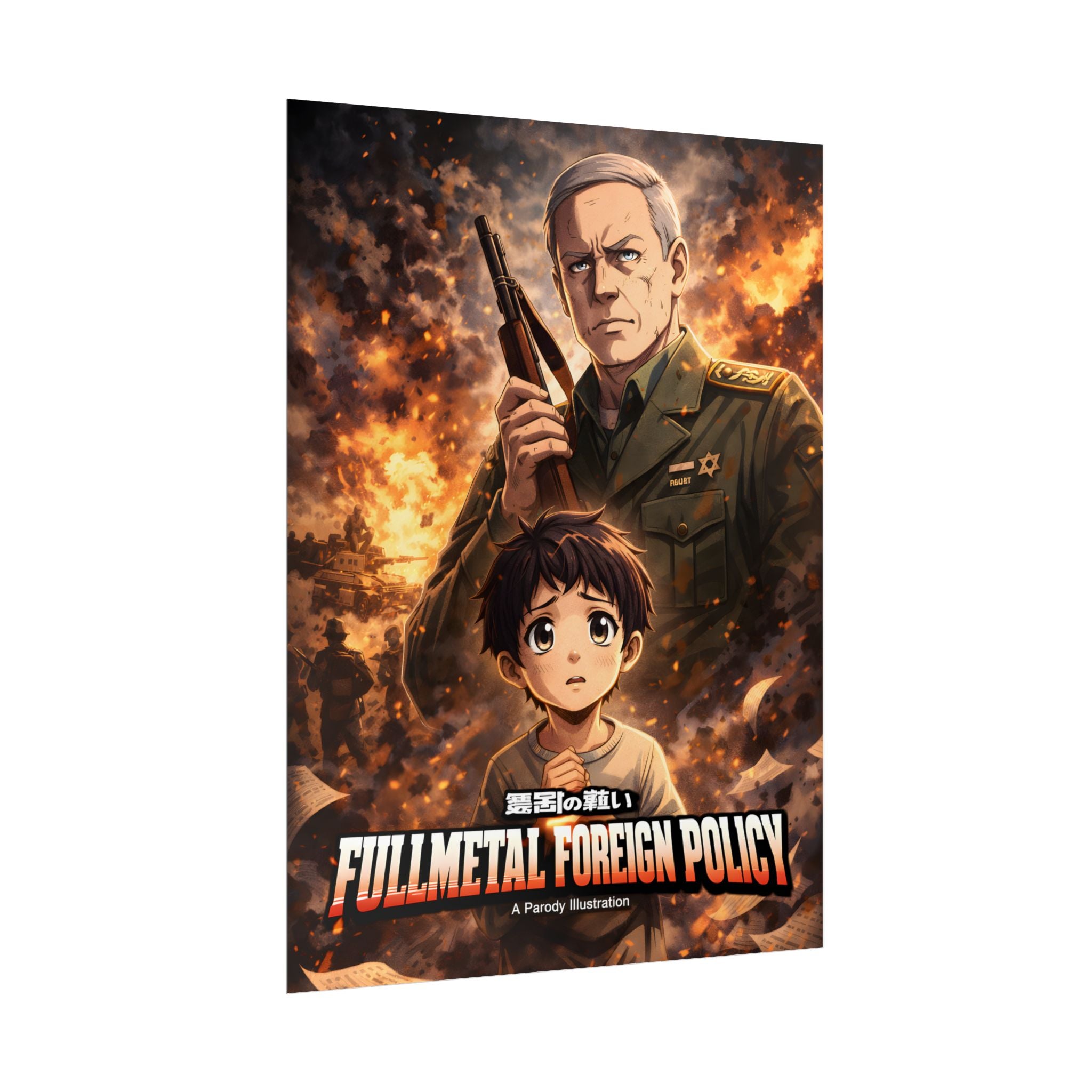 Fullmetal Foreign Policy Poster