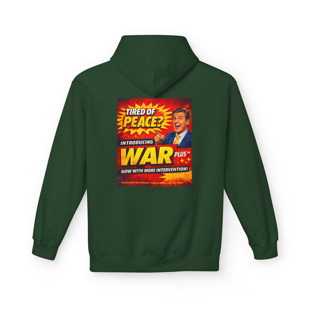 War Plus Vintage Propaganda Hoodie