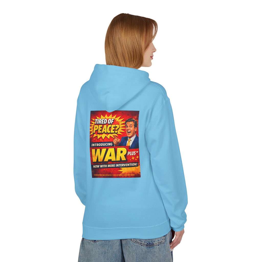 War Plus Vintage Propaganda Hoodie