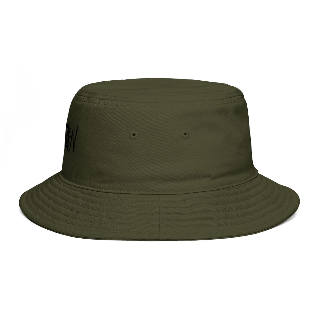 Iraq Distressed Logo Bucket Hat