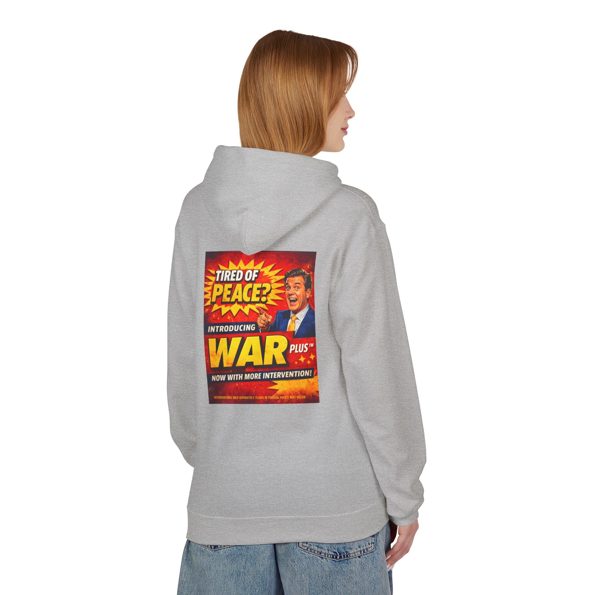 War Plus Vintage Propaganda Hoodie