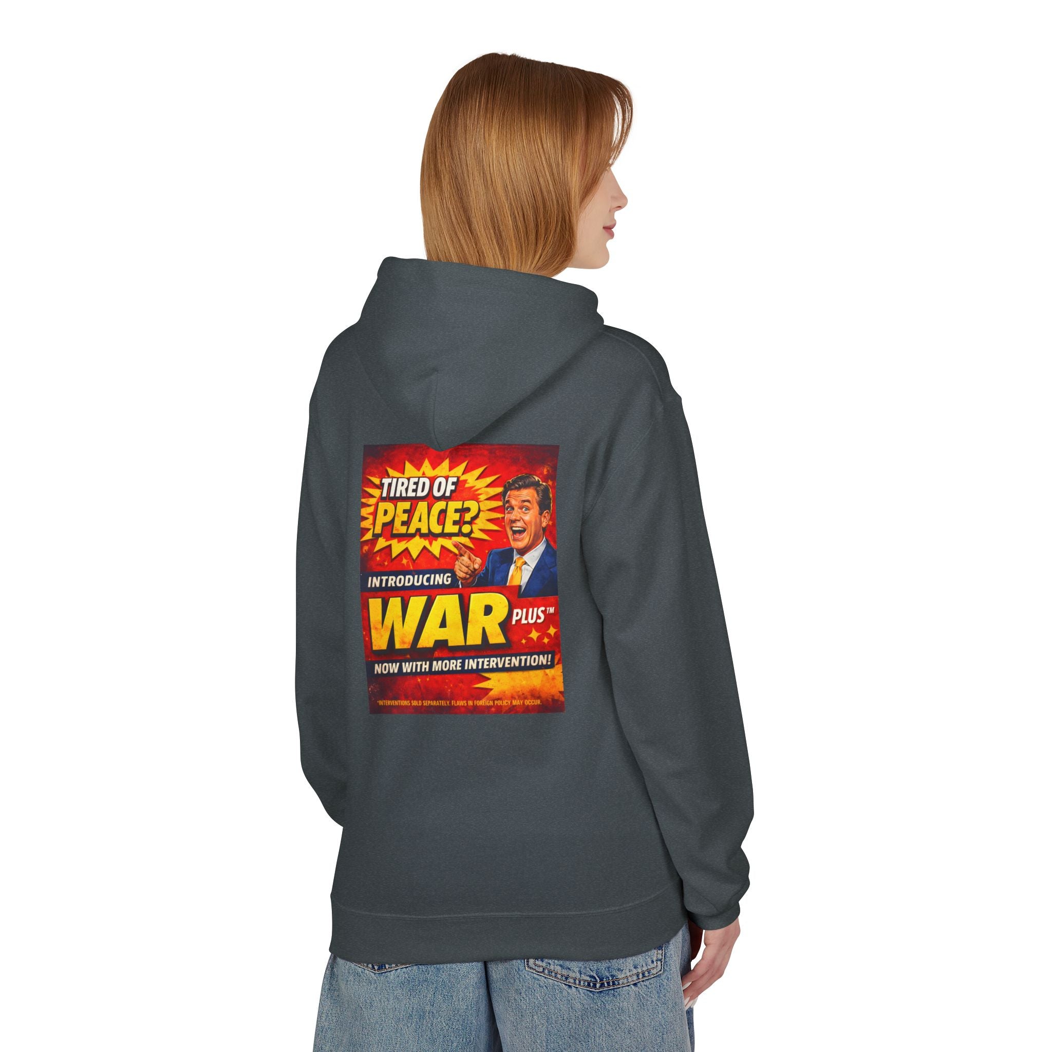 War Plus Vintage Propaganda Hoodie