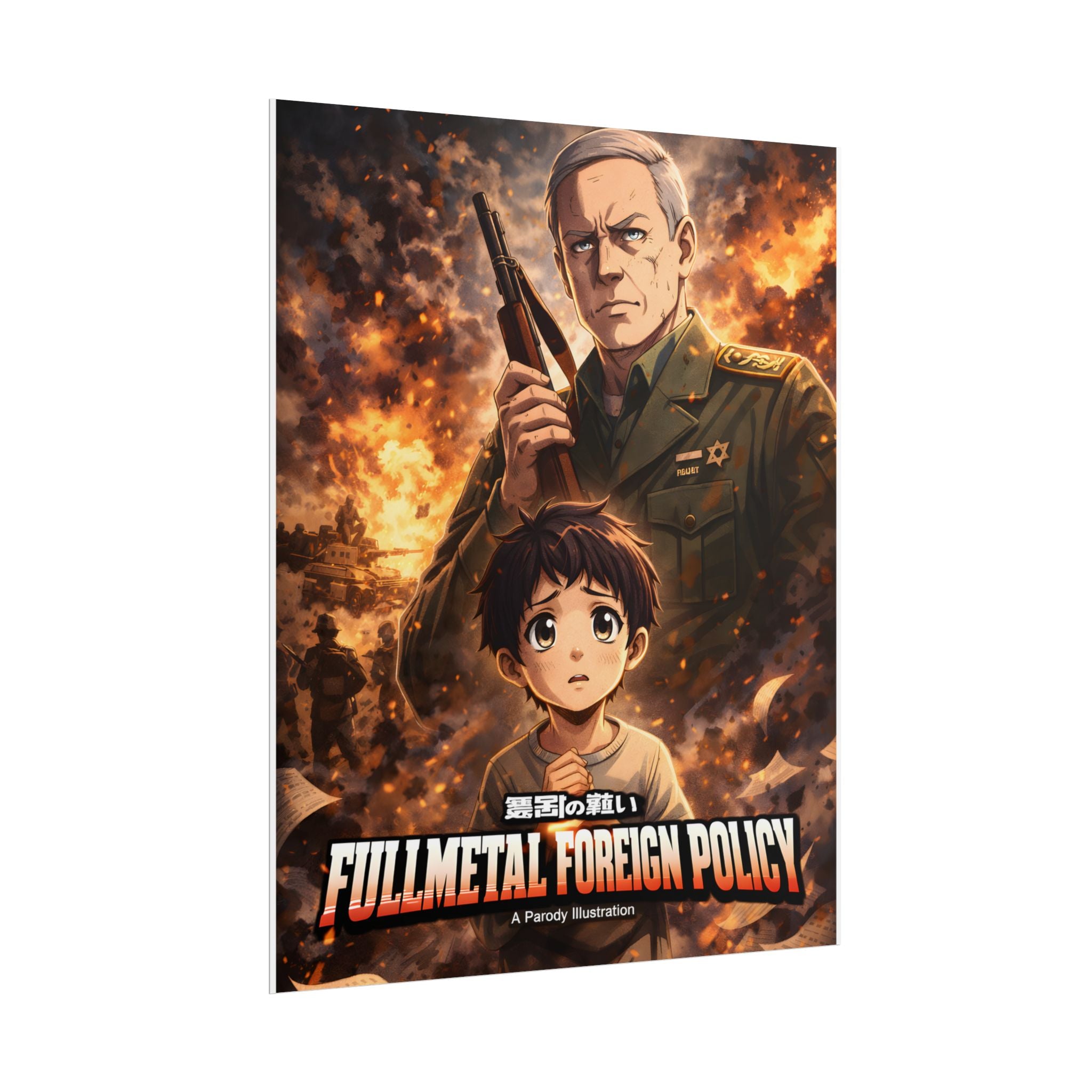Fullmetal Foreign Policy Poster