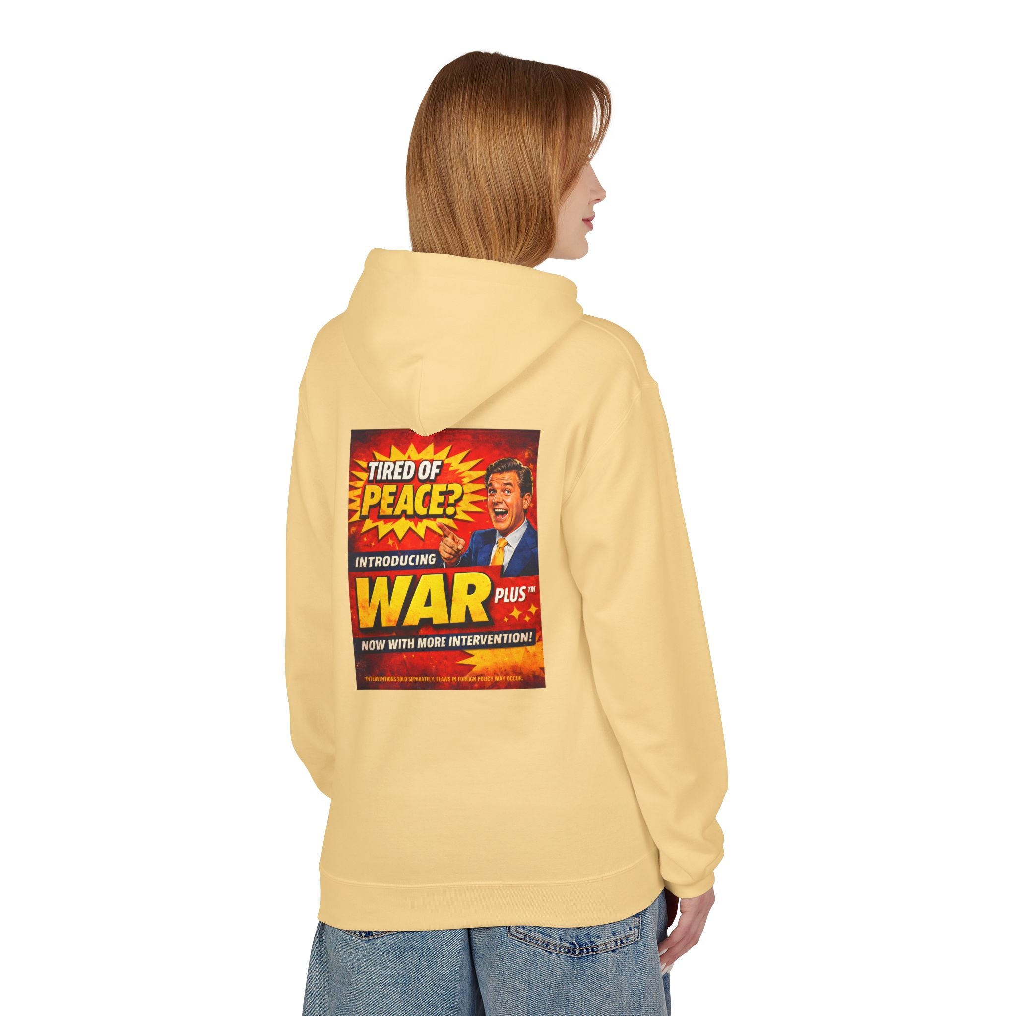 War Plus Vintage Propaganda Hoodie