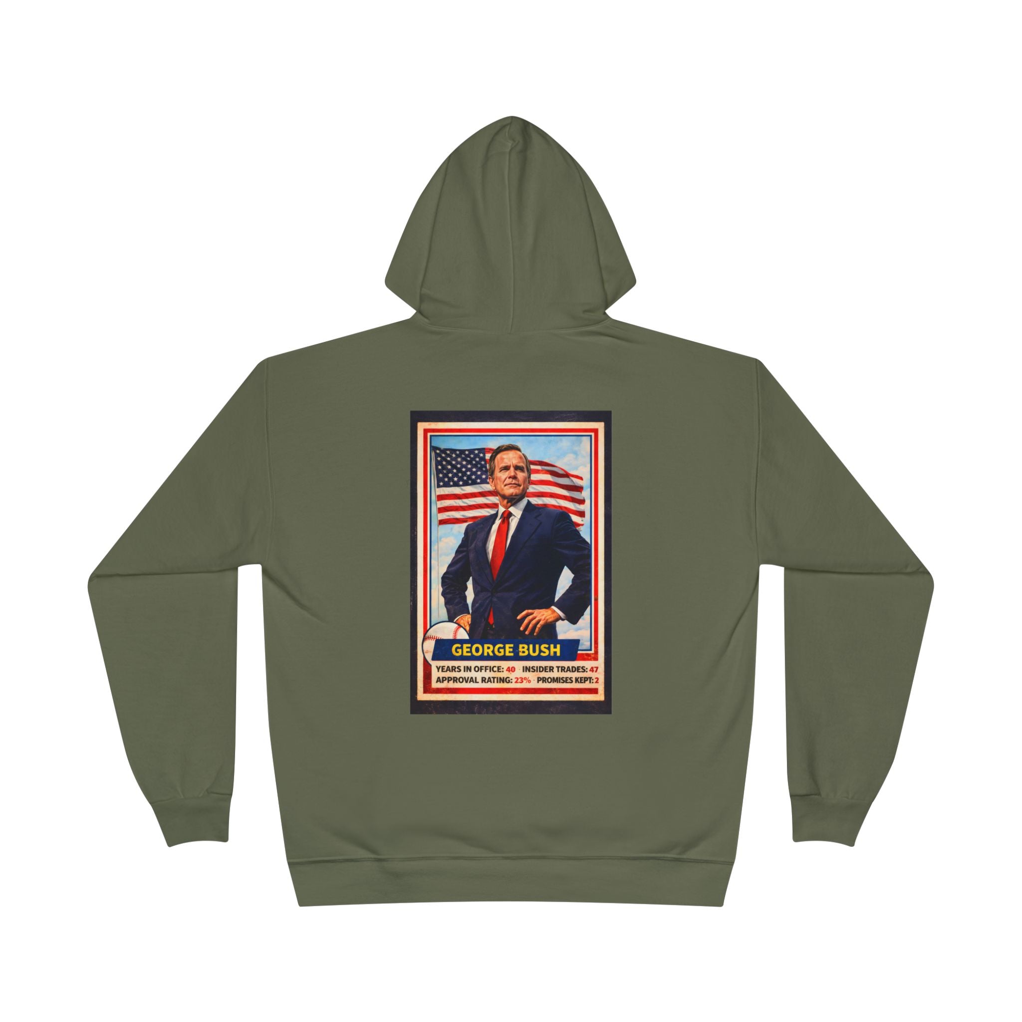 George Bush Presidential Poster Hoodie