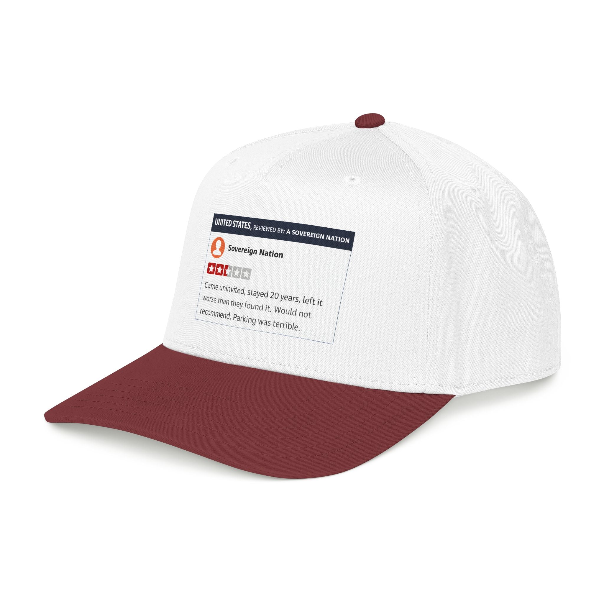 U.S Yelp Review Graphic Hat