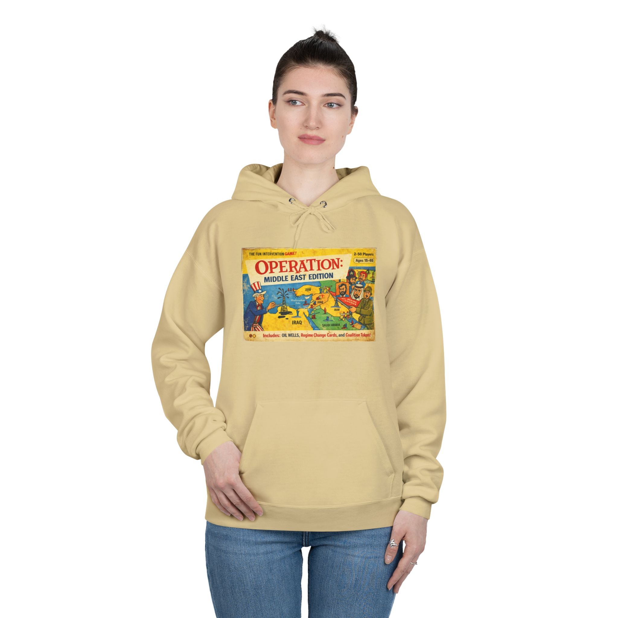 Operation Board Game Vintage Art Hoodie